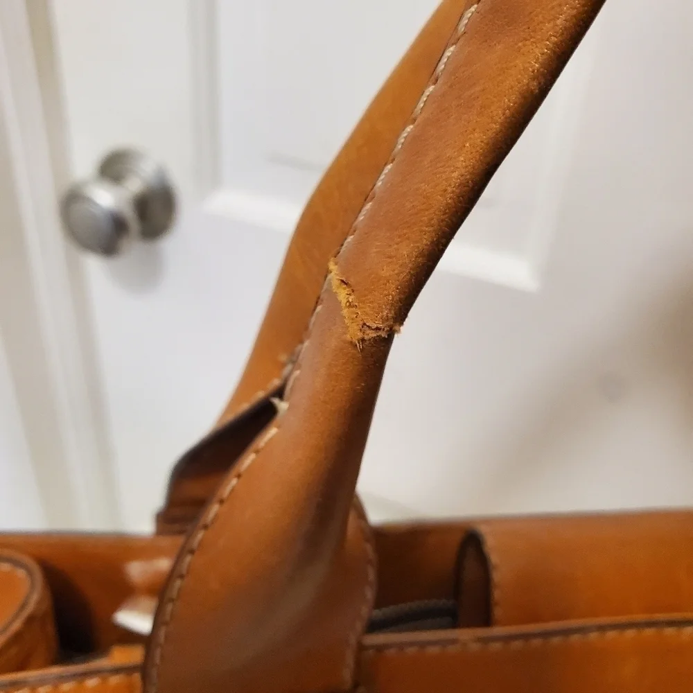 Michael Kors Leather Tote, Classic, Business